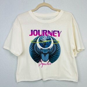 NWOT JOURNEY DEPARTURE COTTON GRAPHIC TEE